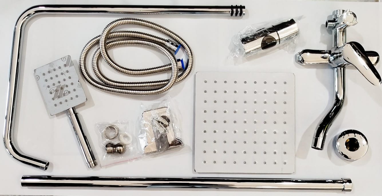 DUCHA CON MARCO - CROMADA