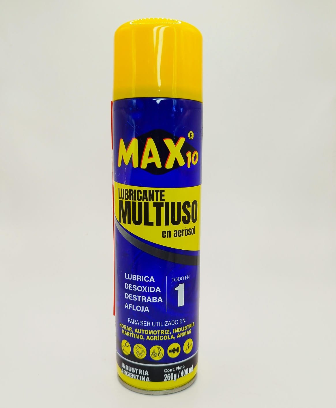 LUBRICANTE MAX10 400CC X 12 UNIDADES
