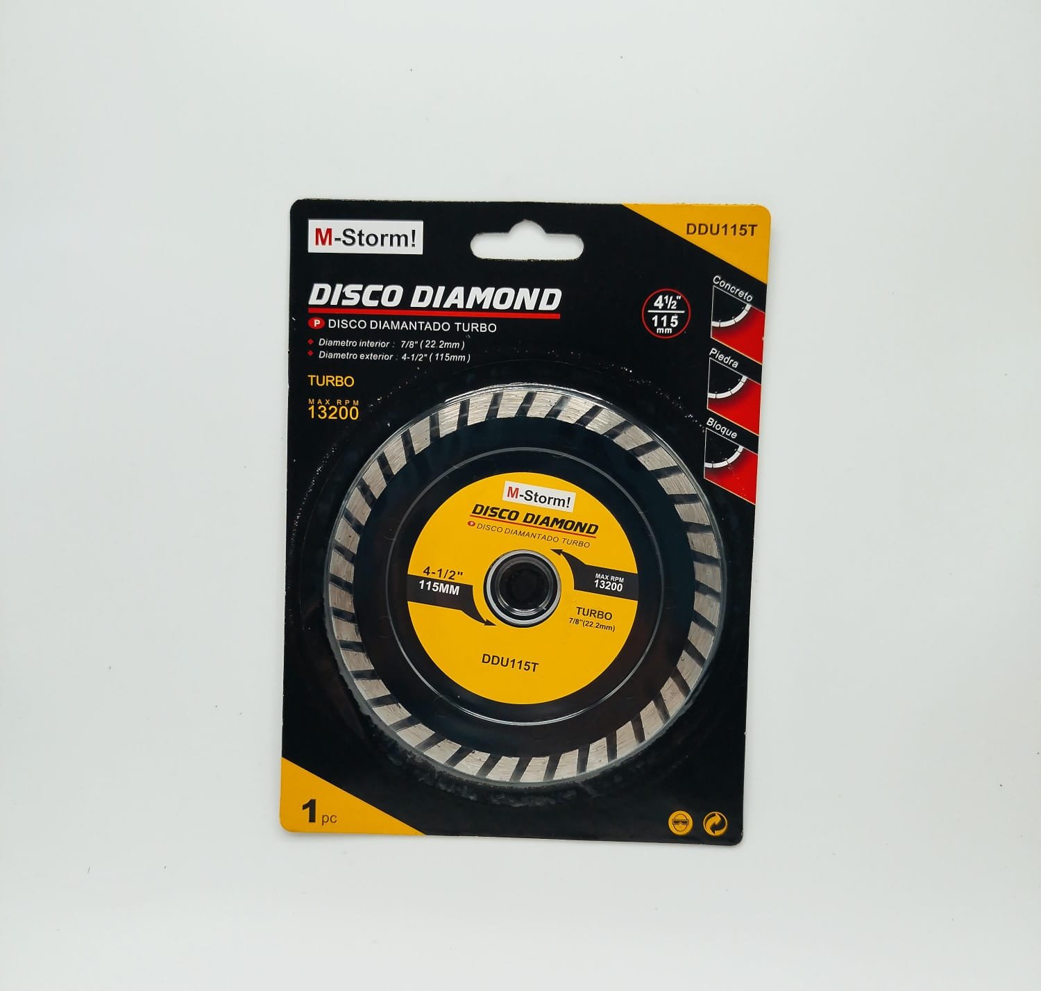 DISCO DIAMANTADO 115MM TURBO
EISENPRO