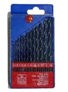 MECHA X 13 PIEZAS HSS (1,5 - 6,5 MM)
